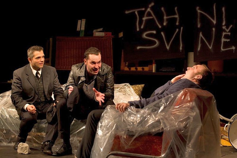 Henrik Ibsen: Nepřítel lidu: David Vaculík, Jiří Hejcman, Tomáš Šulaj